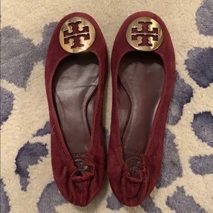 Tory Burch suede flats